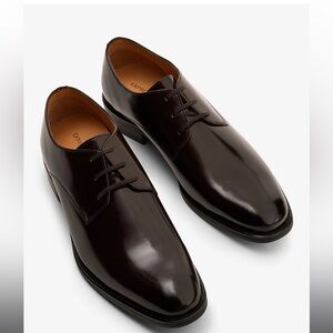 new shoes with tag brown color size 8